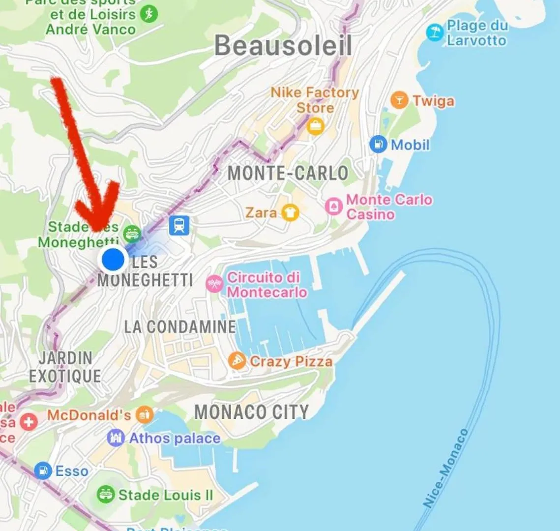 Monte Carlo Border One Bedroom Apartment Beausoleil 0*,  France